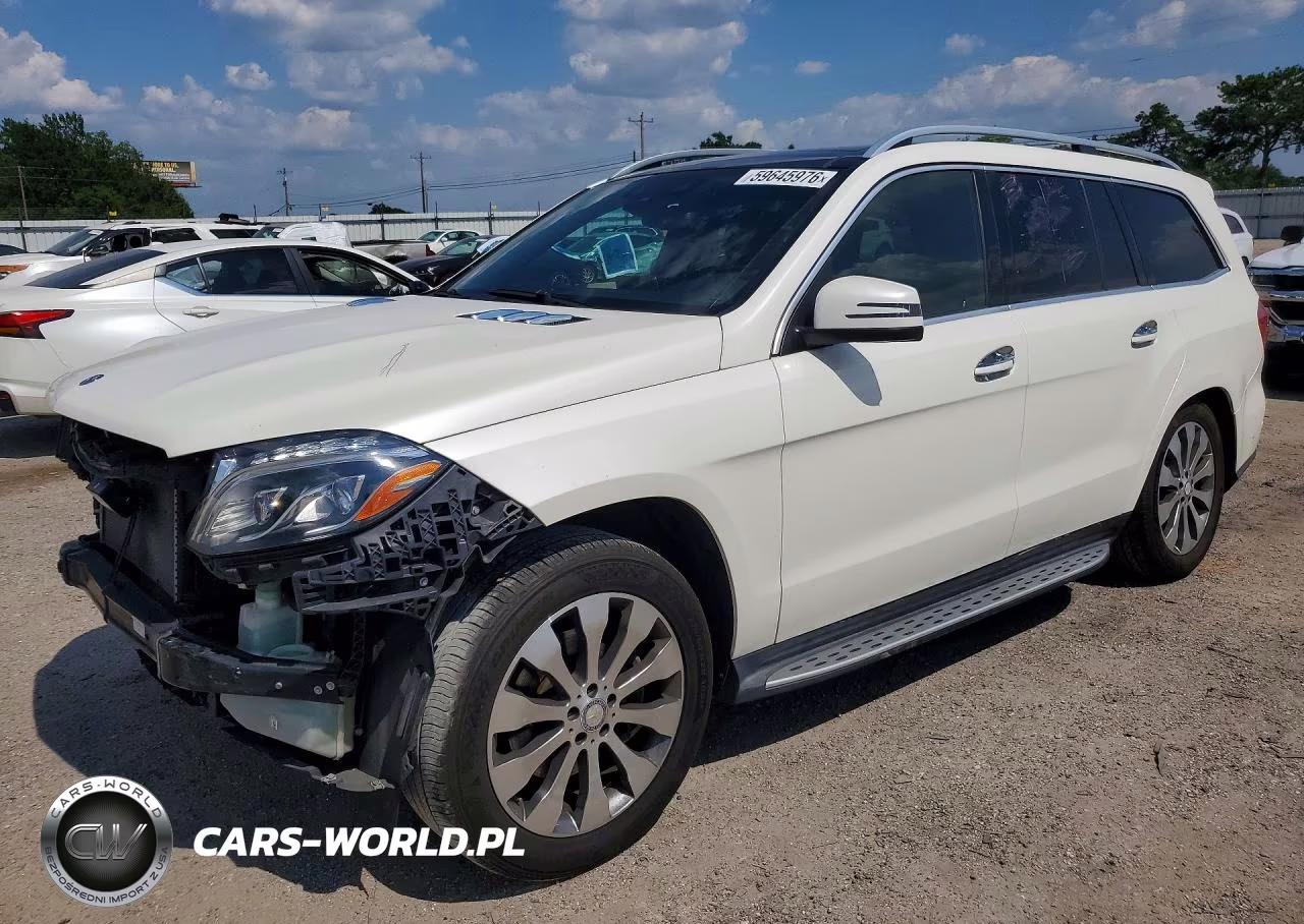 2017 Mercedes-Benz Gls 450 4Matic VIN:4JGDF6EE2HA776123 - 1