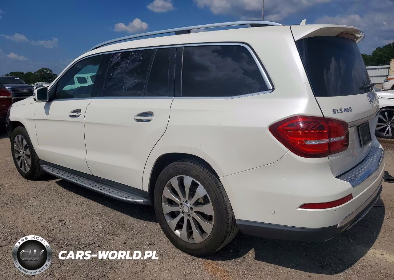 2017 Mercedes-Benz Gls 450 4Matic VIN:4JGDF6EE2HA776123 - 2