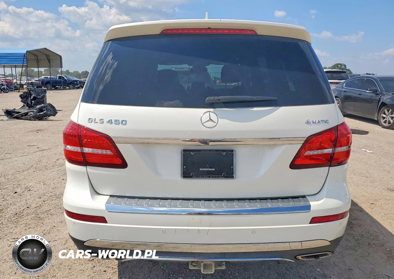 2017 Mercedes-Benz Gls 450 4Matic VIN:4JGDF6EE2HA776123 - 6