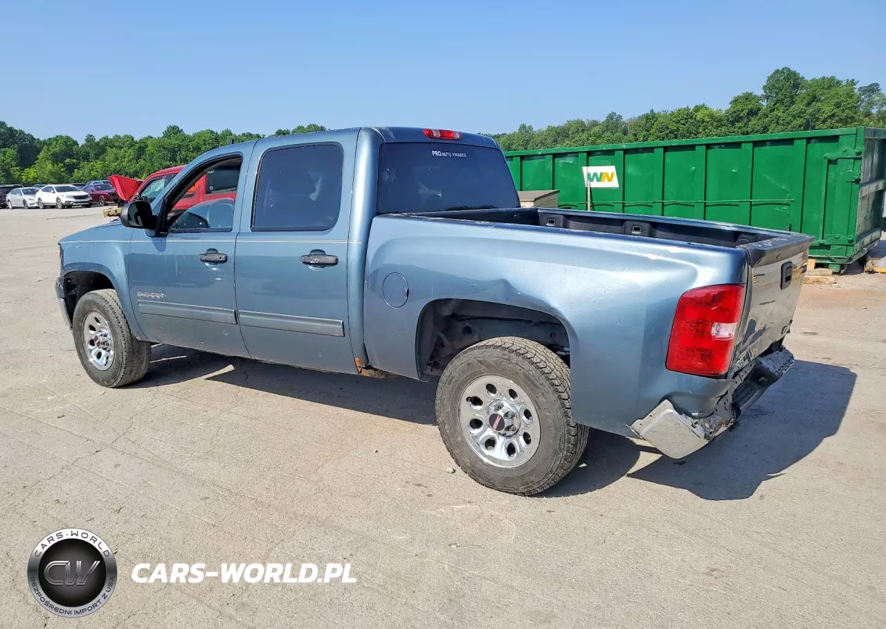 2011 GMC Sierra K1500 Sle VIN:3GTP2VEA7BG357083 - 2