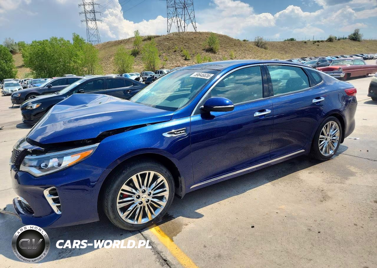 2017 Kia Optima Sxl VIN:5XXGV4L2XHG144556 - 1