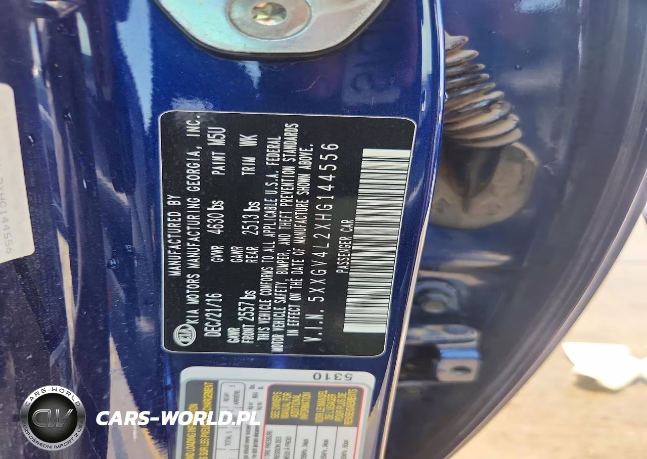 2017 Kia Optima Sxl VIN:5XXGV4L2XHG144556 - 12