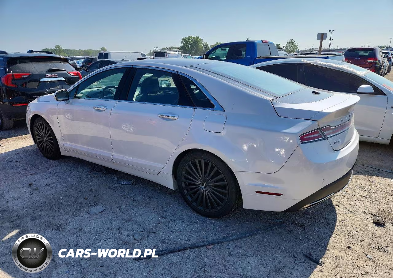 2018 Lincoln Mkz Reserve VIN:3LN6L5F93JR607768 - 2