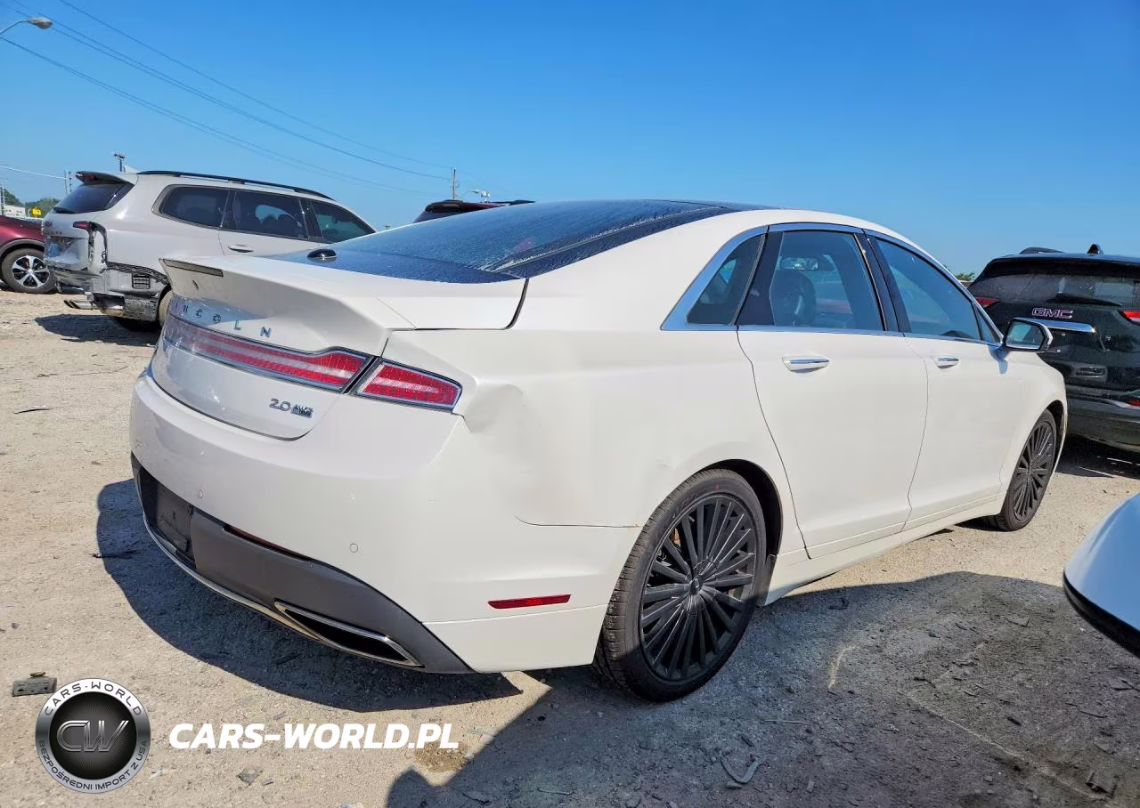 2018 Lincoln Mkz Reserve VIN:3LN6L5F93JR607768 - 3