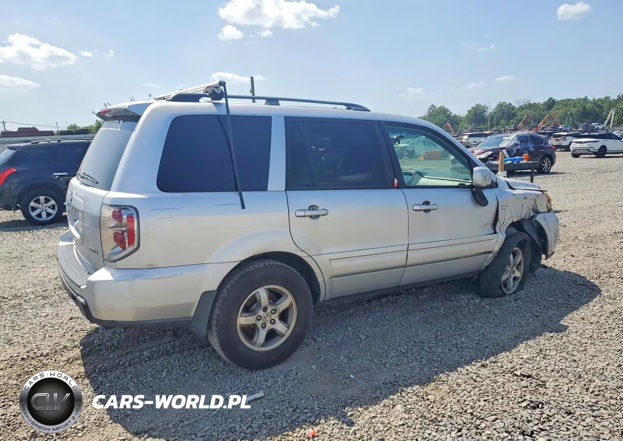 2006 Honda Pilot Ex VIN:5FNYF187X6B002244 - 3