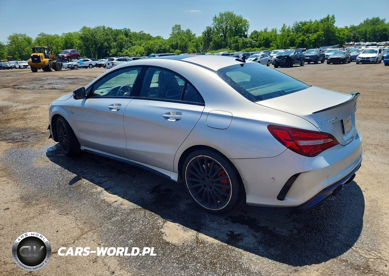 2017 Mercedes-Benz Cla 45 Amg VIN:WDDSJ5CB4HN430134 - 2