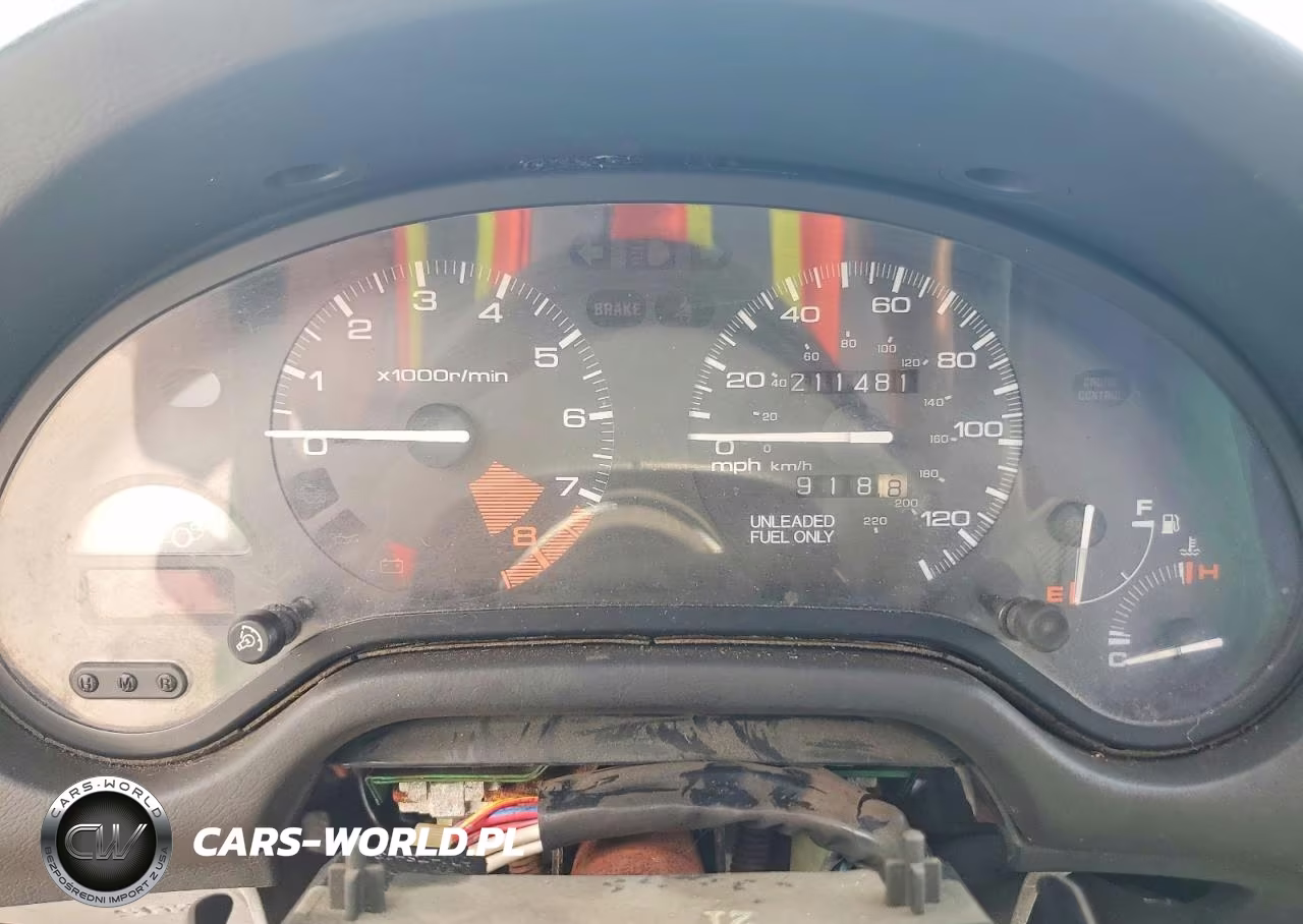 1993 Honda Civic Del Sol Si VIN:JHMEH6168PS005657 - 9