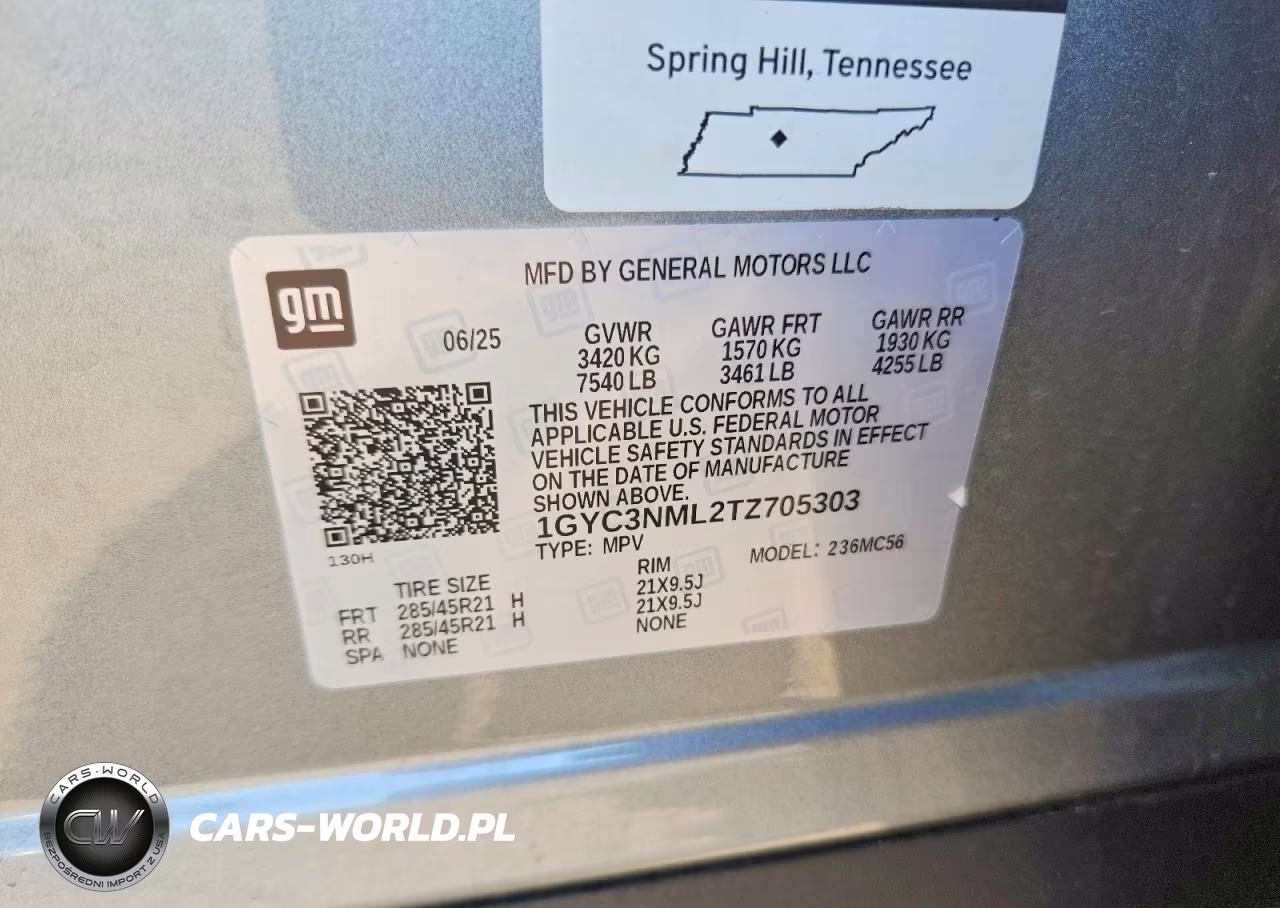 2026 Cadillac Vistiq Sport VIN:1GYC3NML2TZ705303 - 13