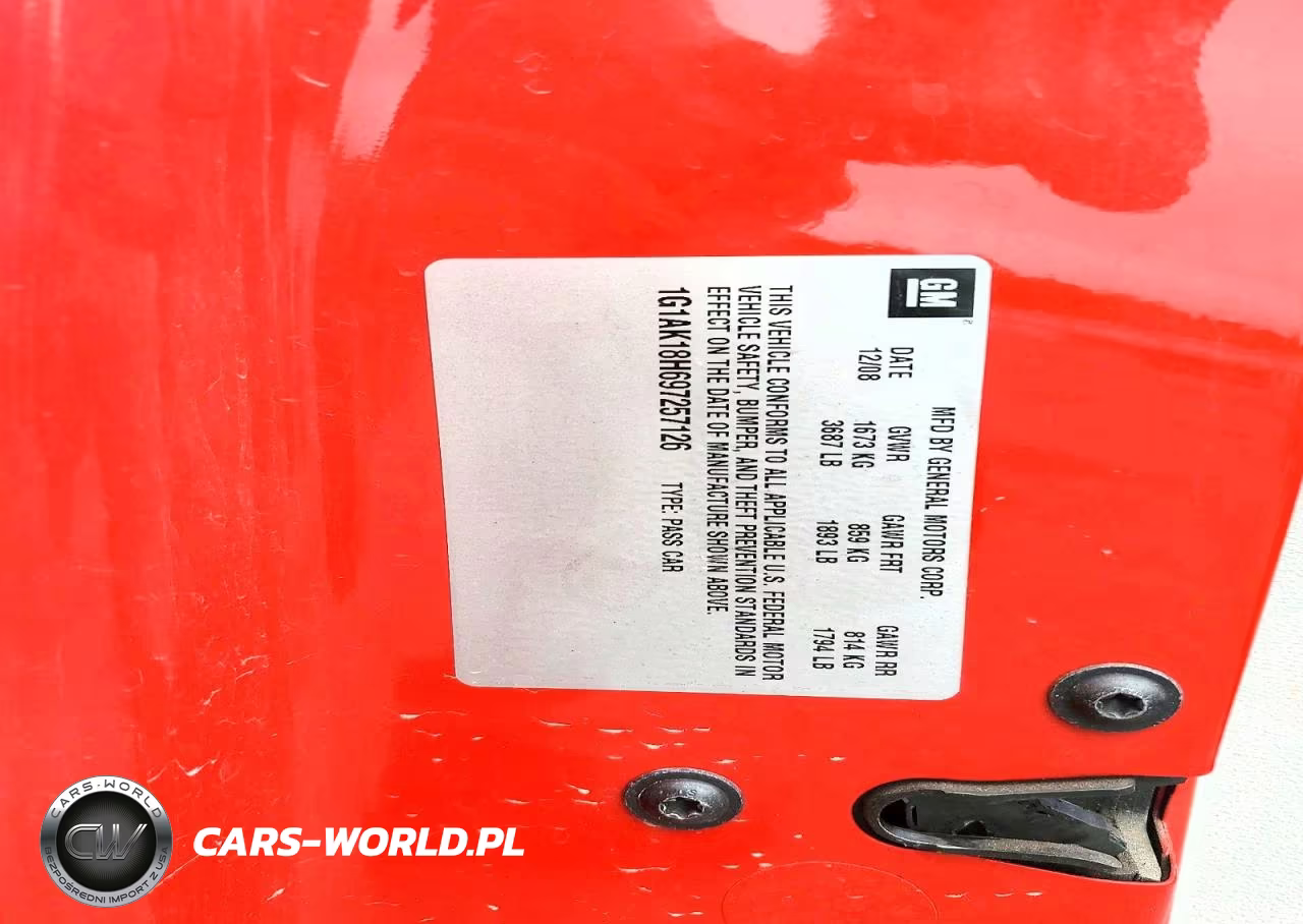 2009 Chevrolet Cobalt VIN:1G1AK18H697257126 - 12