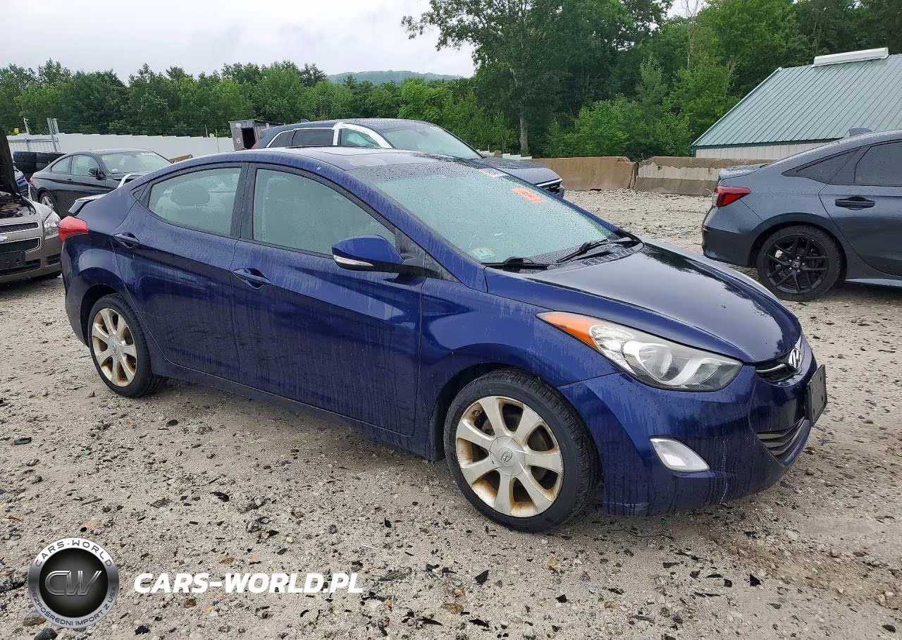 2011 Hyundai Elantra Limited VIN:5NPDH4AE1BH049449 - 4
