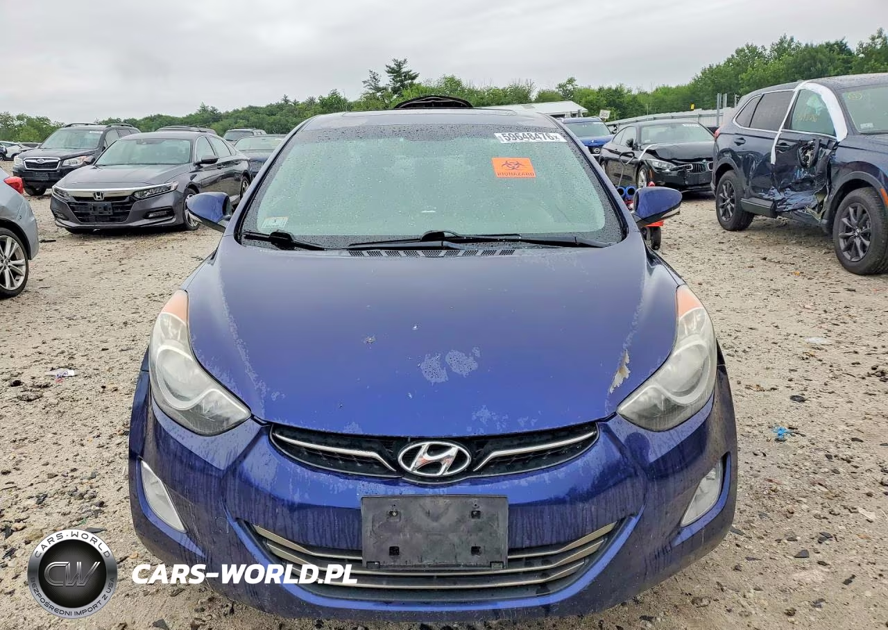 2011 Hyundai Elantra Limited VIN:5NPDH4AE1BH049449 - 5