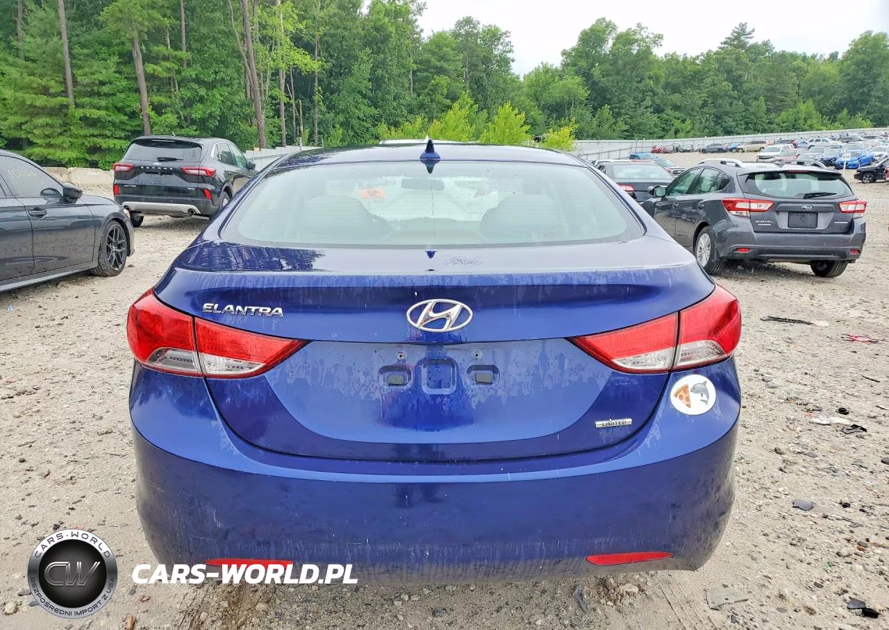 2011 Hyundai Elantra Limited VIN:5NPDH4AE1BH049449 - 6