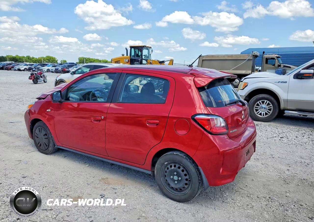 2021 Mitsubishi Mirage Es VIN:ML32AUHJXMH011396 - 2
