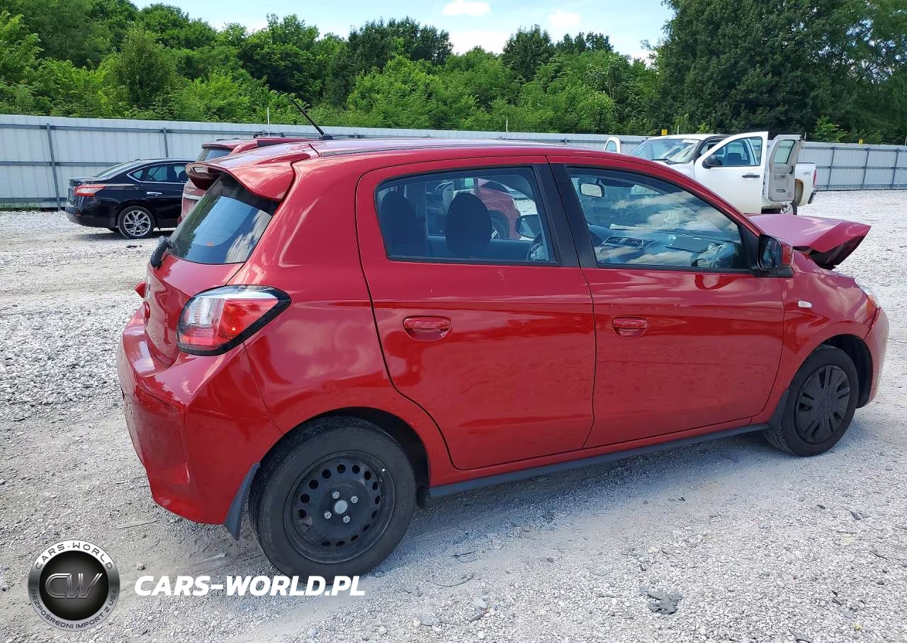 2021 Mitsubishi Mirage Es VIN:ML32AUHJXMH011396 - 3