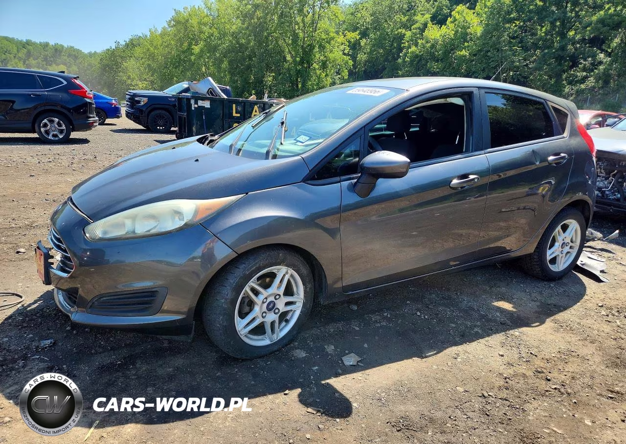 2018 Ford Fiesta Se VIN:3FADP4EJ7JM113860 - 1