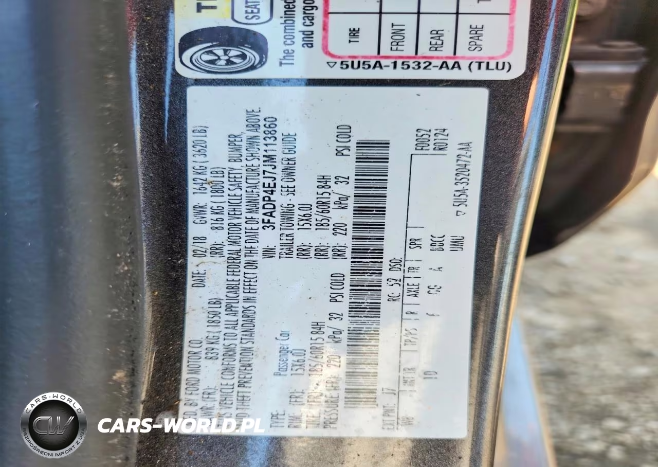 2018 Ford Fiesta Se VIN:3FADP4EJ7JM113860 - 13