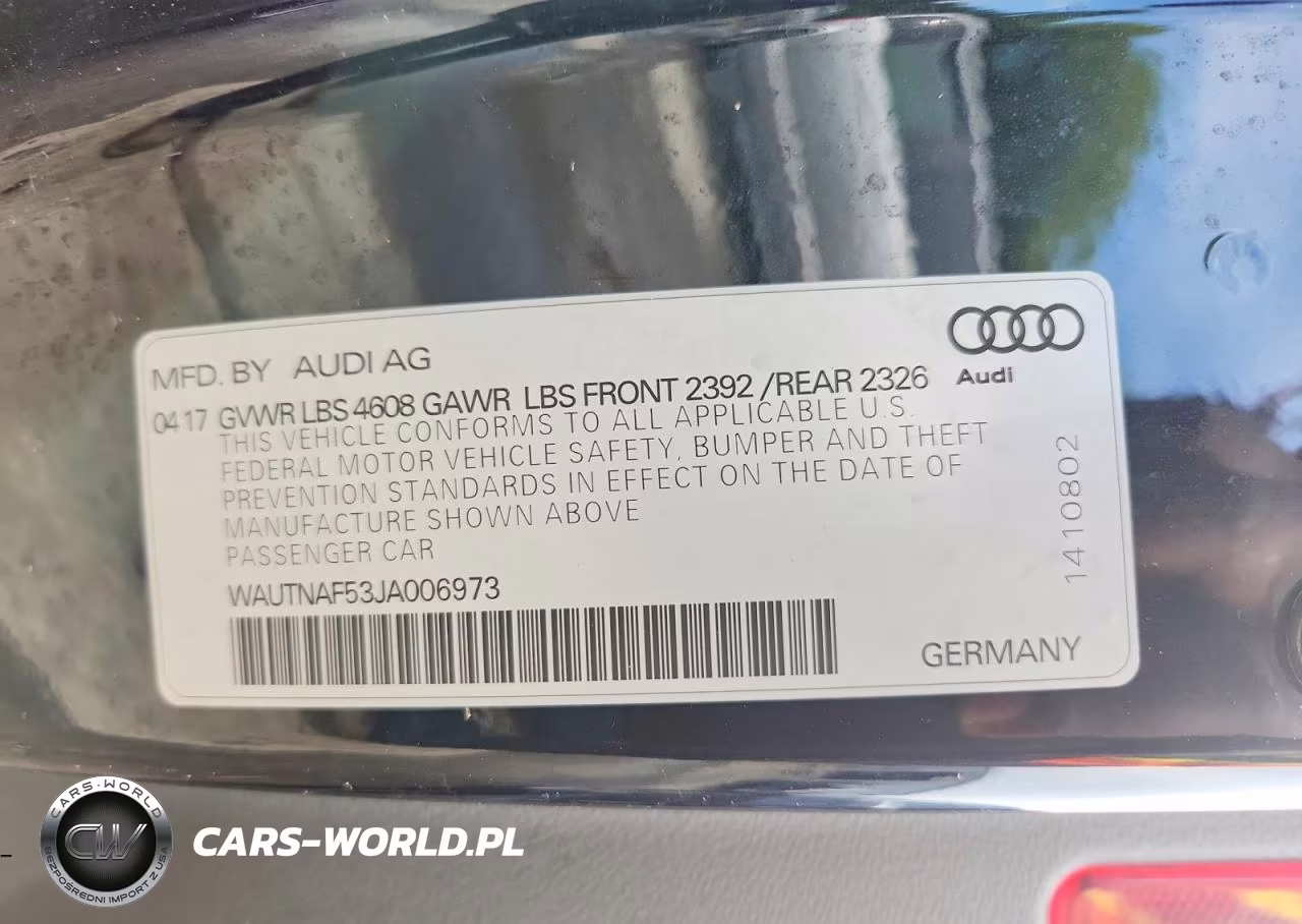 2018 Audi A5 Premium Plus S-Line VIN:WAUTNAF53JA006973 - 12