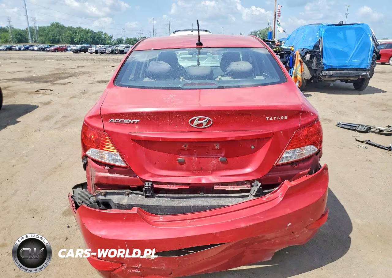 2014 Hyundai Accent Gls VIN:KMHCU4AE5EU770113 - 6