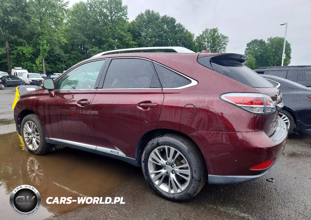 2013 Lexus Rx 450H VIN:JTJBC1BA5D2064960 - 2