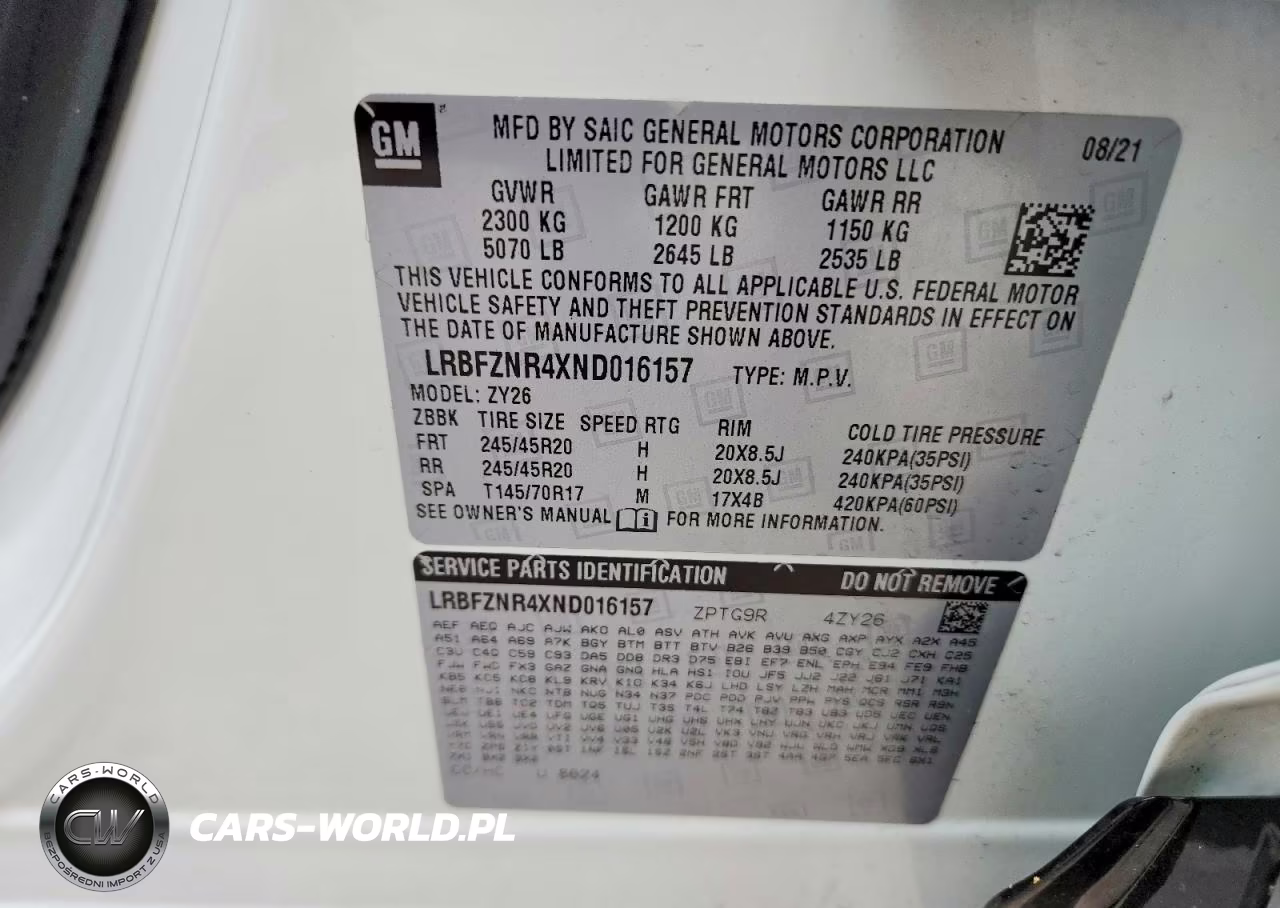 2022 Buick Envision Essence VIN:LRBFZNR4XND016157 - 13