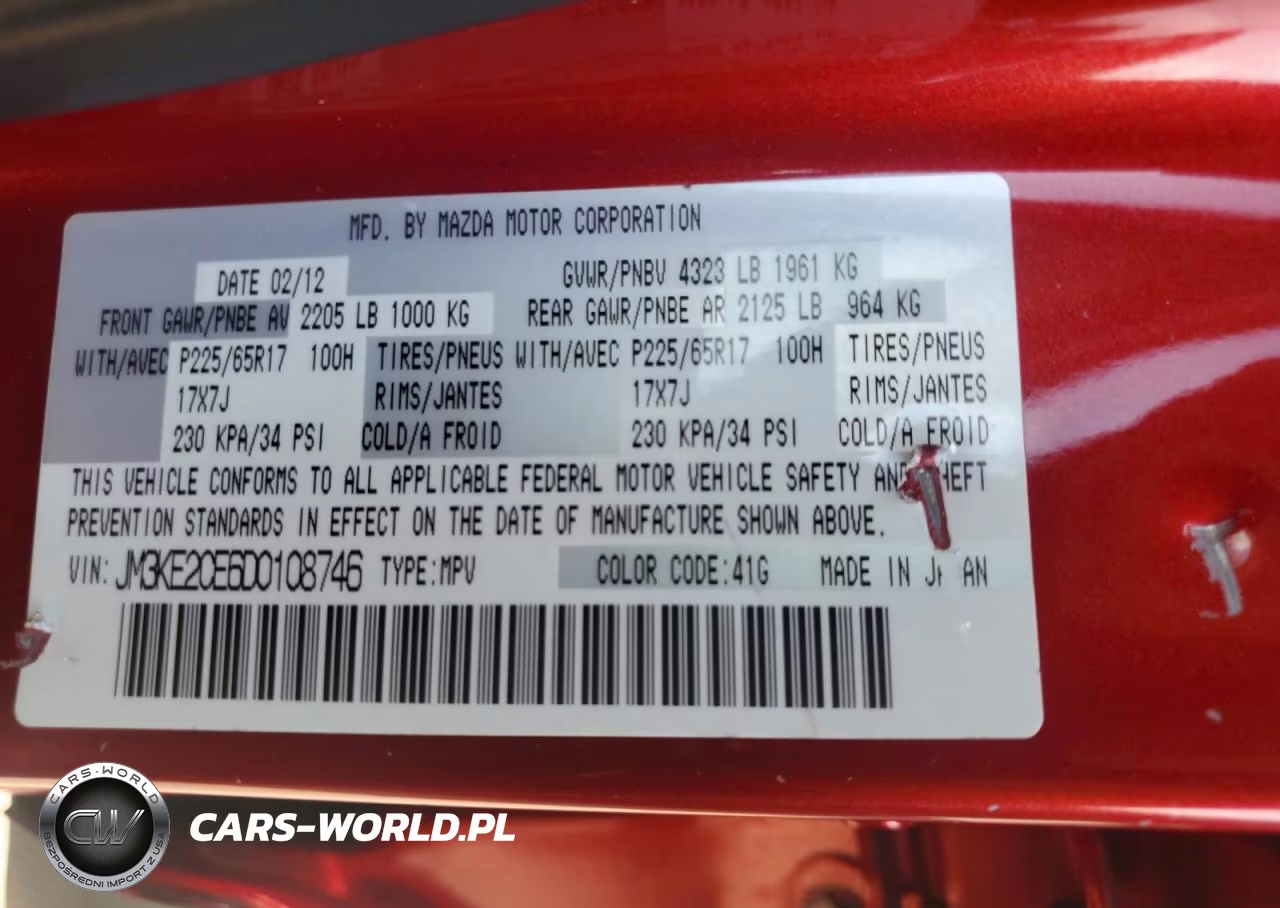 2013 Mazda Cx-5 Touring VIN:JM3KE2CE6D0108746 - 13