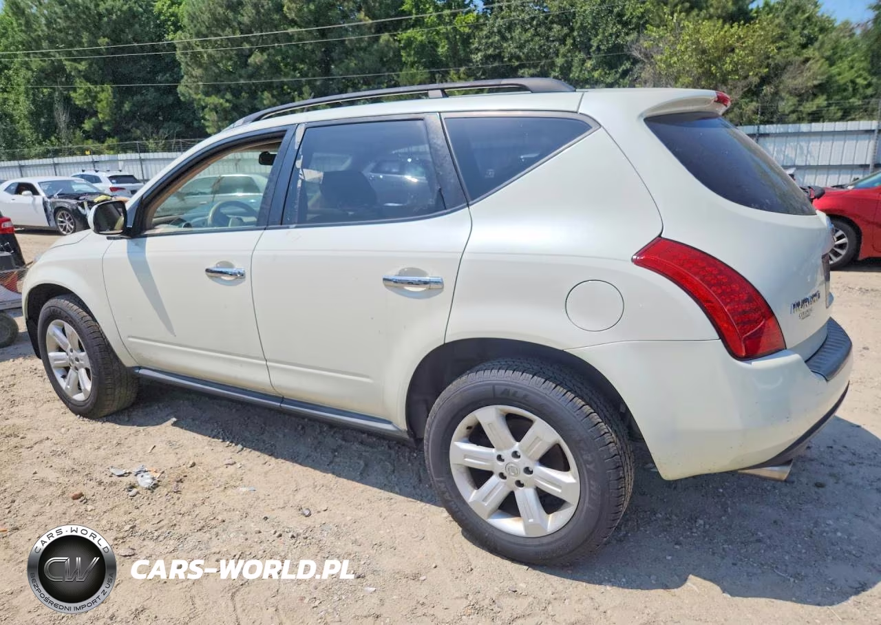 2006 Nissan Murano S VIN:JN8AZ08W86W546185 - 2