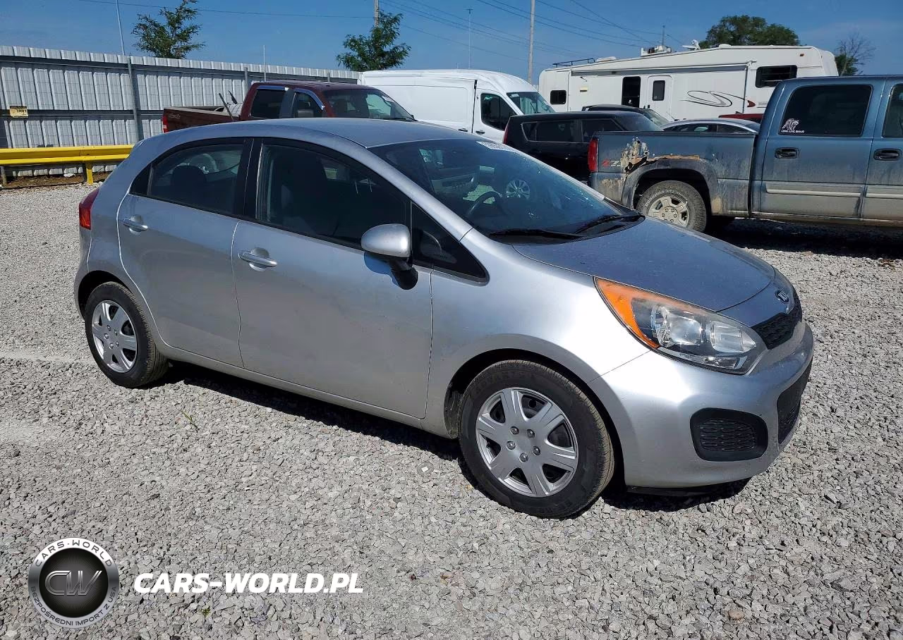 2015 Kia Rio Lx VIN:KNADM5A31F6442221 - 4
