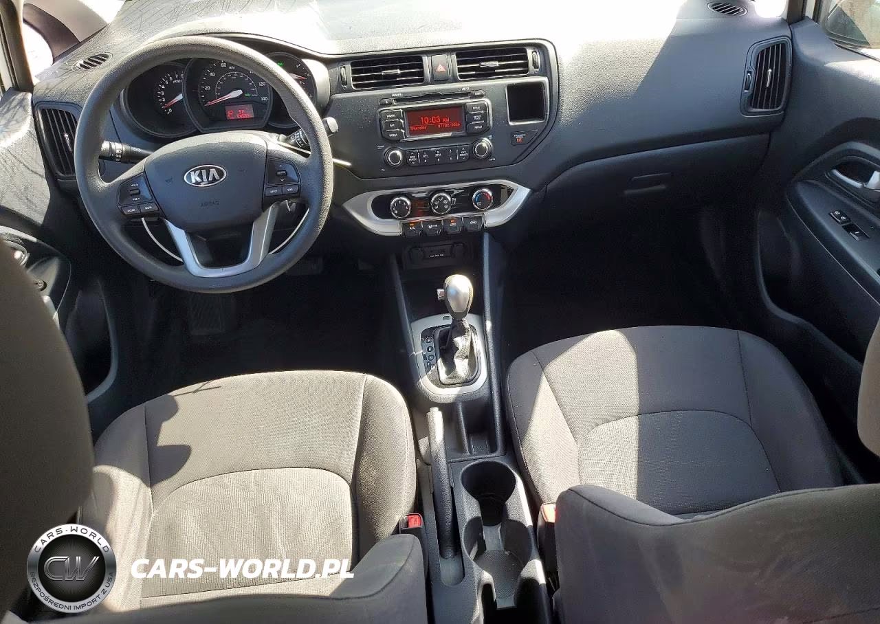 2015 Kia Rio Lx VIN:KNADM5A31F6442221 - 8