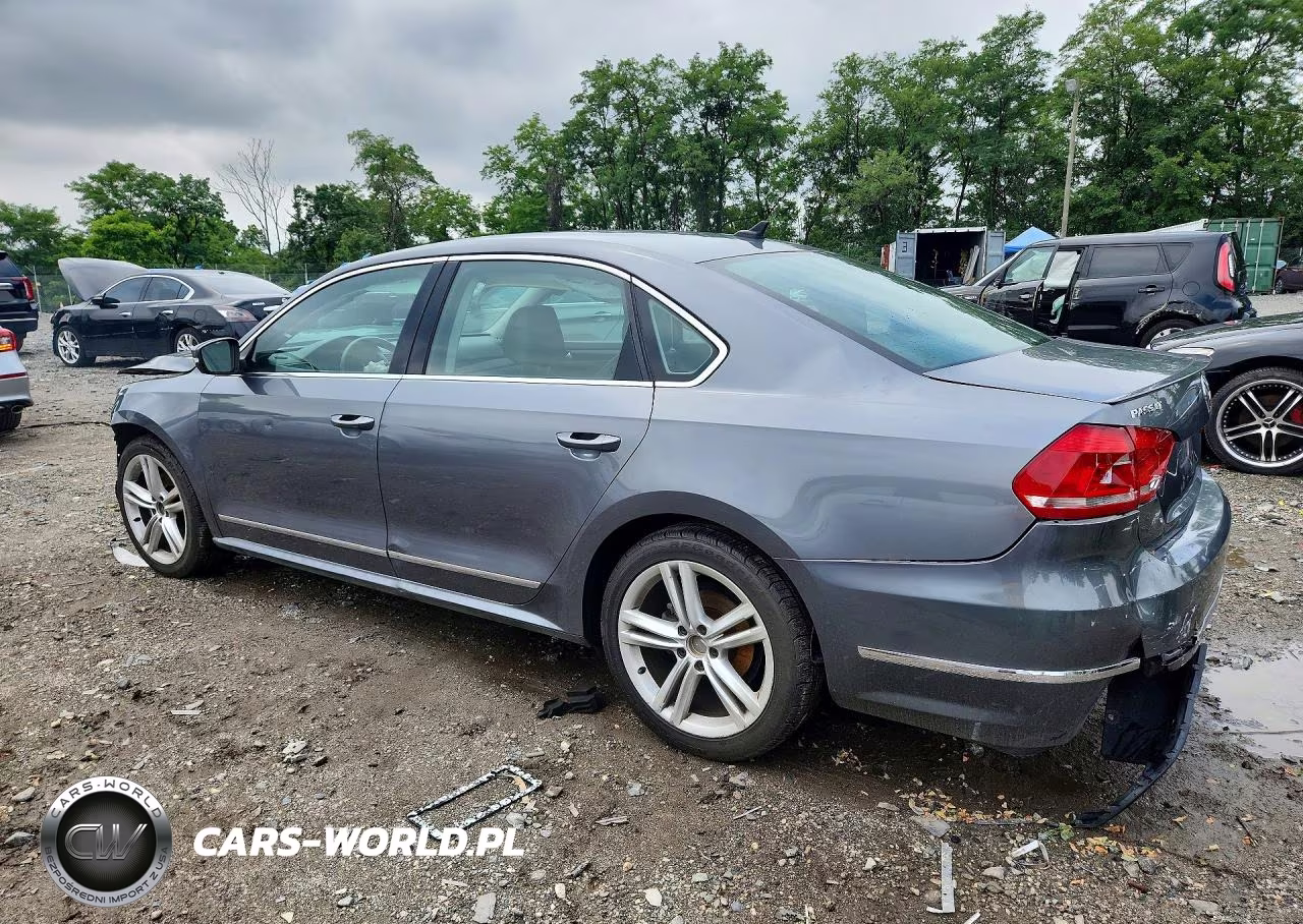 2015 Volkswagen Passat Sel VIN:1VWCS7A34FC116671 - 2