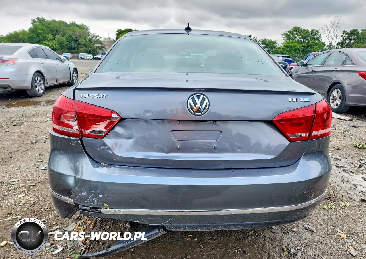 2015 Volkswagen Passat Sel VIN:1VWCS7A34FC116671 - 6