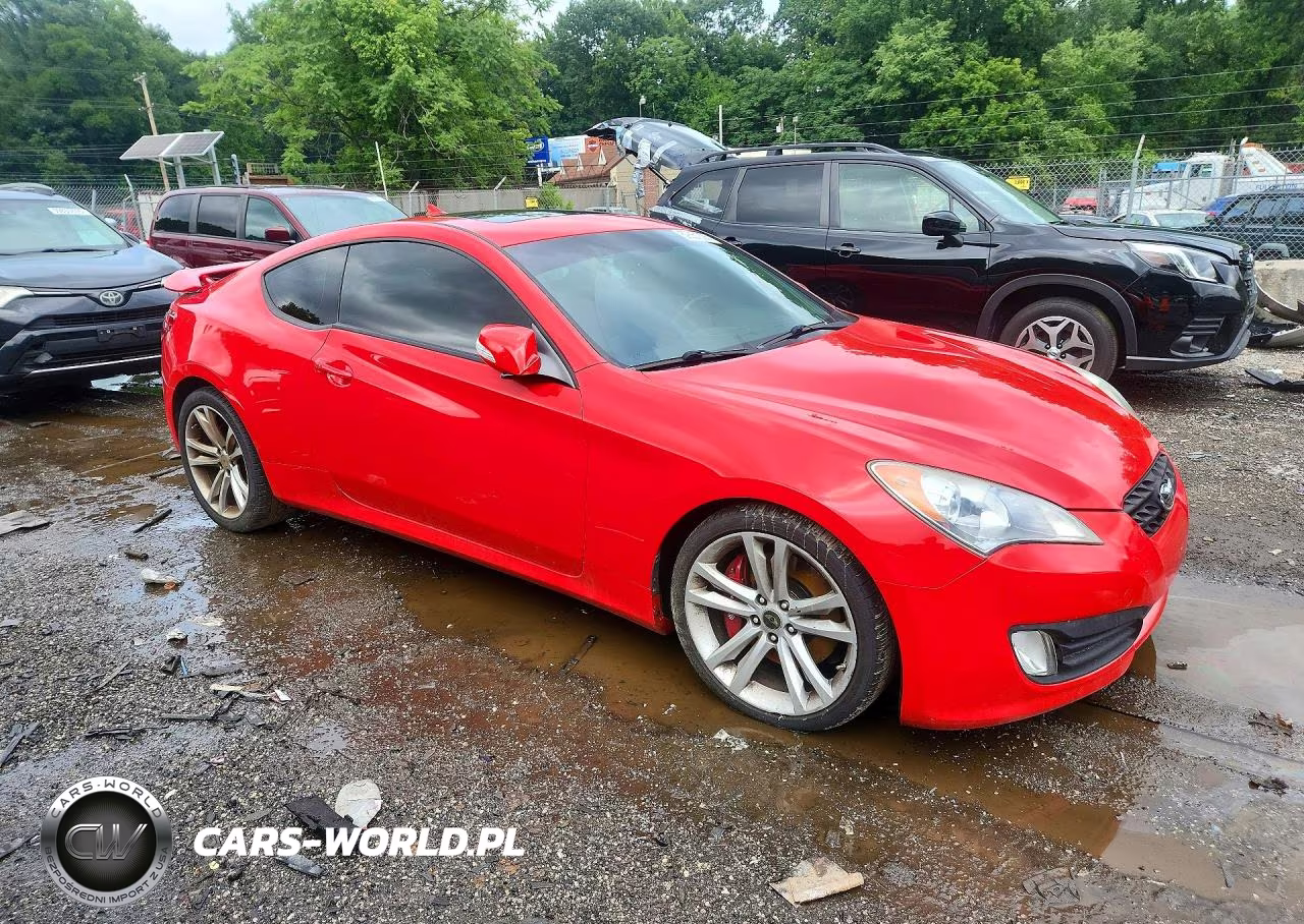 2011 Hyundai Genesis Coupe 3.8L VIN:KMHHU6KH3BU043266 - 4