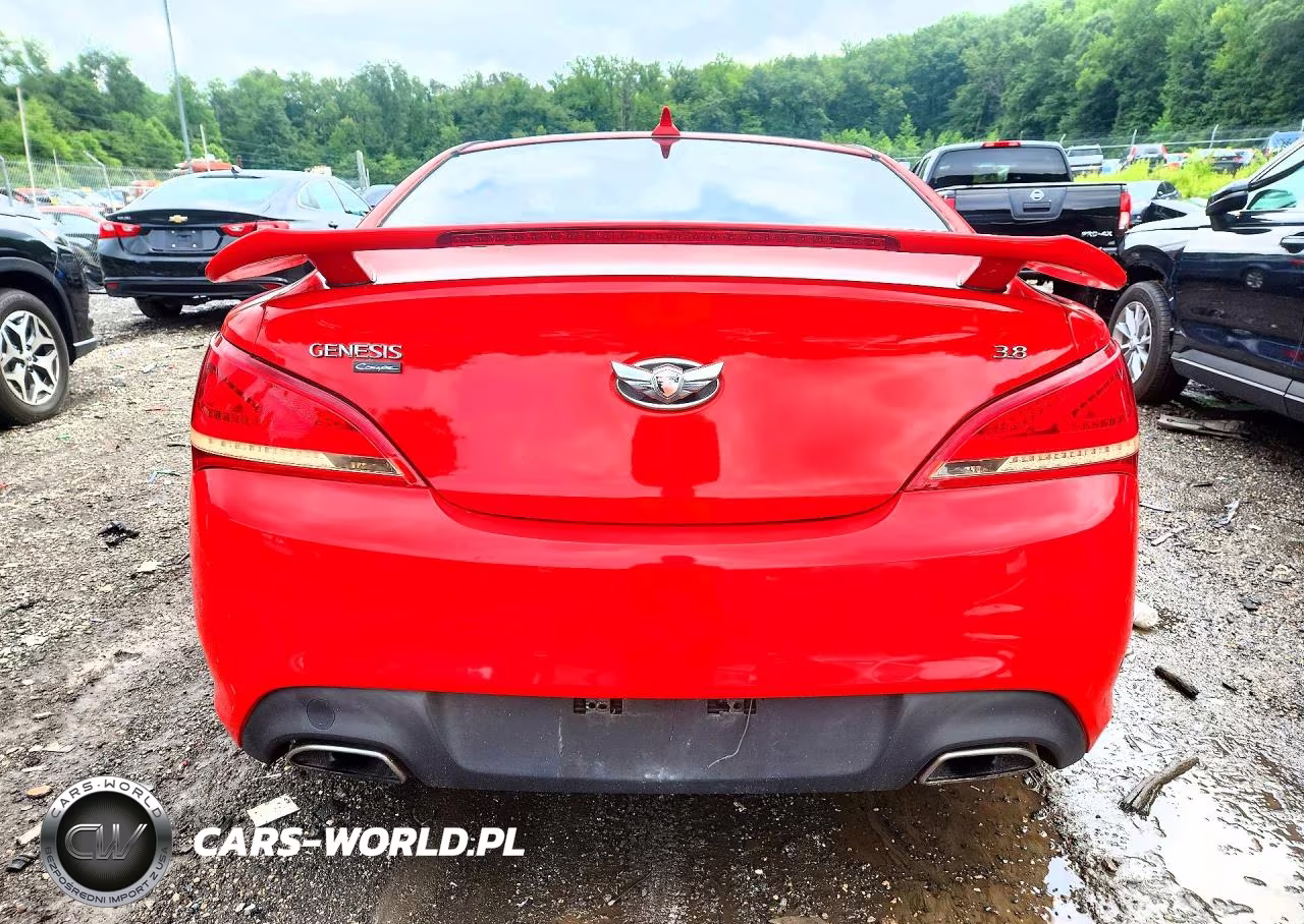 2011 Hyundai Genesis Coupe 3.8L VIN:KMHHU6KH3BU043266 - 6