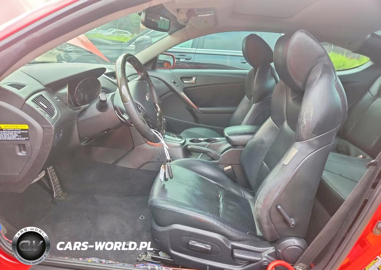 2011 Hyundai Genesis Coupe 3.8L VIN:KMHHU6KH3BU043266 - 7