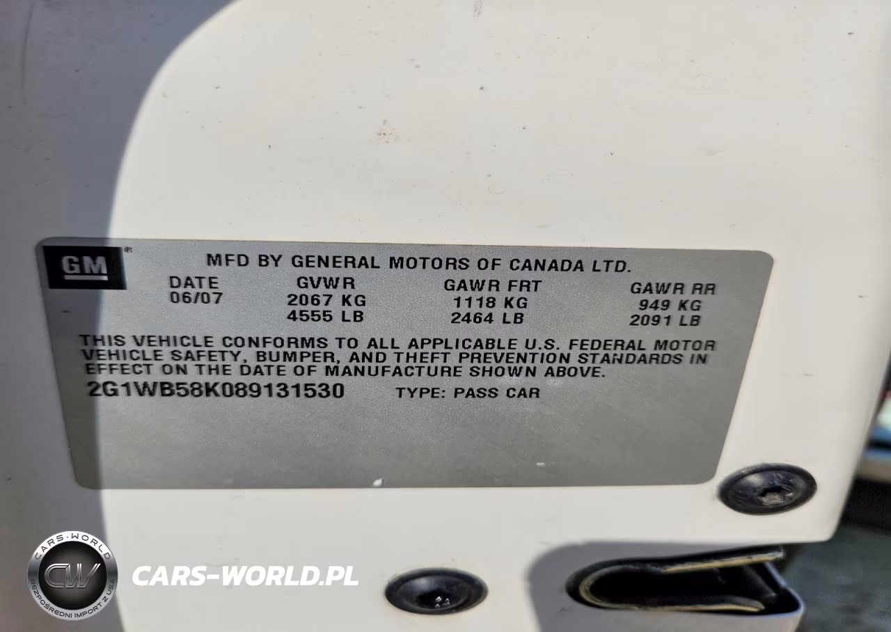 2008 Chevrolet Impala Ls VIN:2G1WB58K089131530 - 12