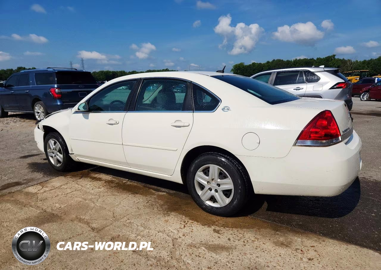 2008 Chevrolet Impala Ls VIN:2G1WB58K089131530 - 2
