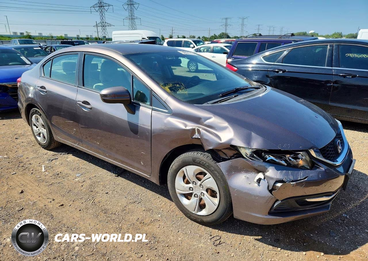 2014 Honda Civic Lx VIN:19XFB2F52EE271871 - 4