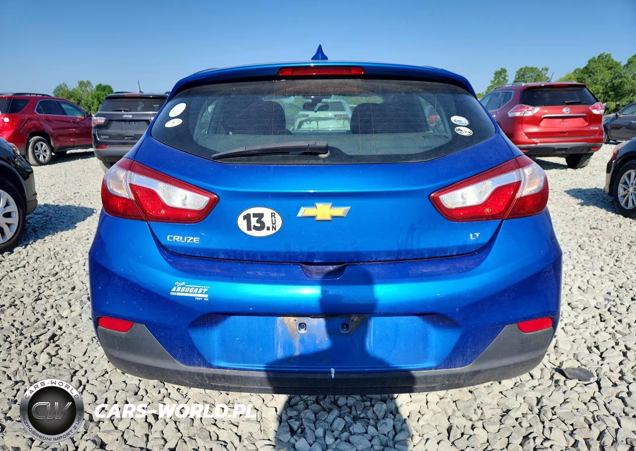2017 Chevrolet Cruze Lt VIN:3G1BE6SM9HS566216 - 6