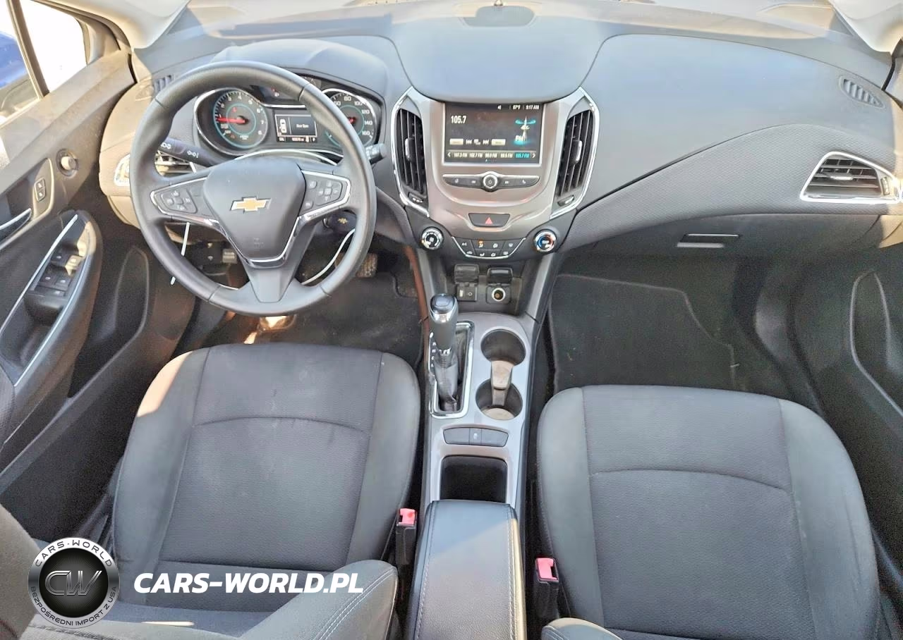2017 Chevrolet Cruze Lt VIN:3G1BE6SM9HS566216 - 8