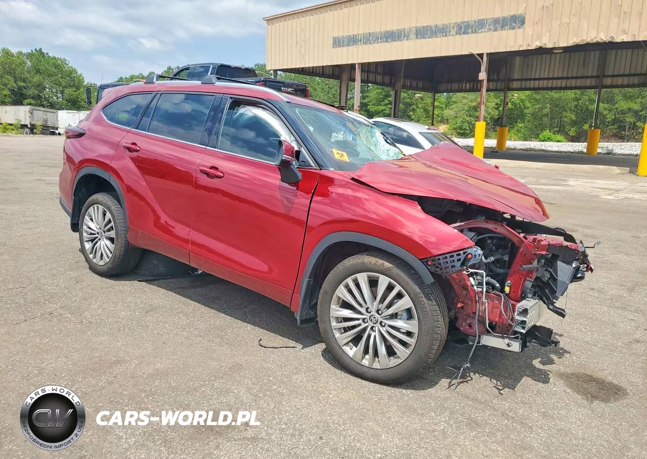 2025 Toyota Highlander Platinum VIN:5TDKDRBHXSS576831 - 4