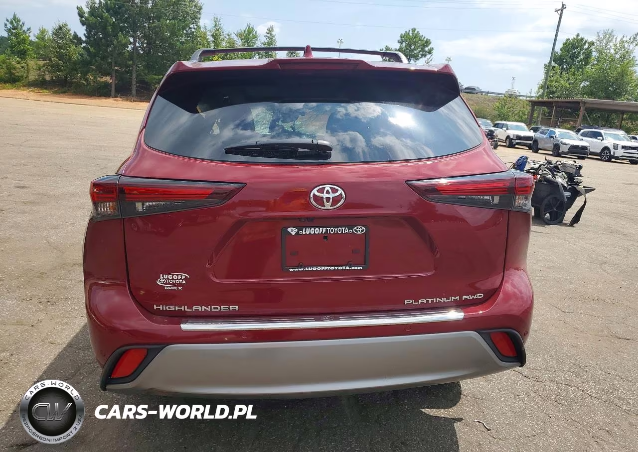 2025 Toyota Highlander Platinum VIN:5TDKDRBHXSS576831 - 6