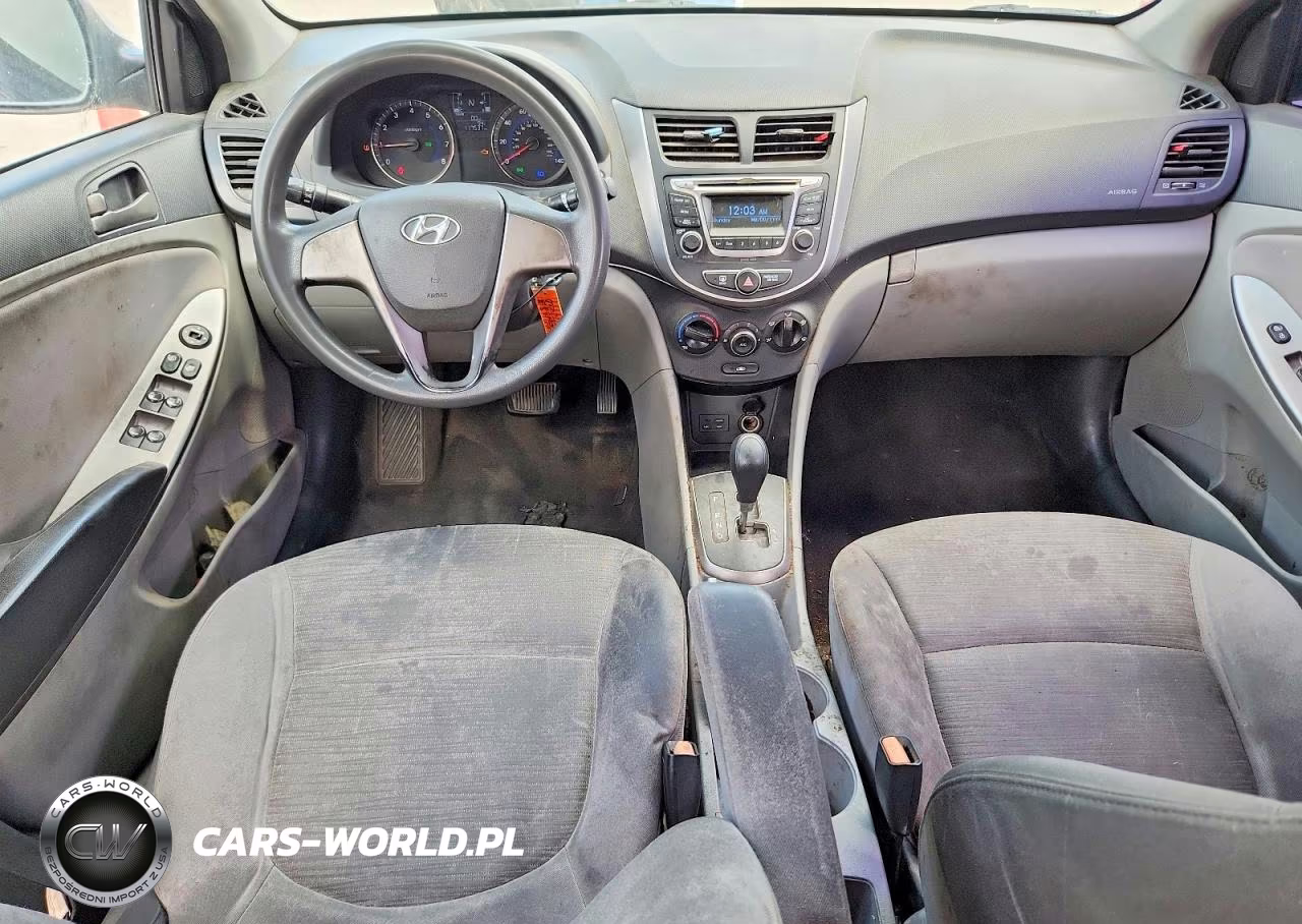 2017 Hyundai Accent Se VIN:KMHCT4AE7HU286516 - 8