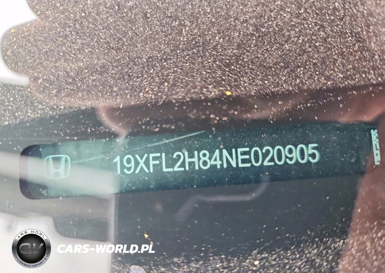 2022 Honda Civic Sport VIN:19XFL2H84NE020905 - 12