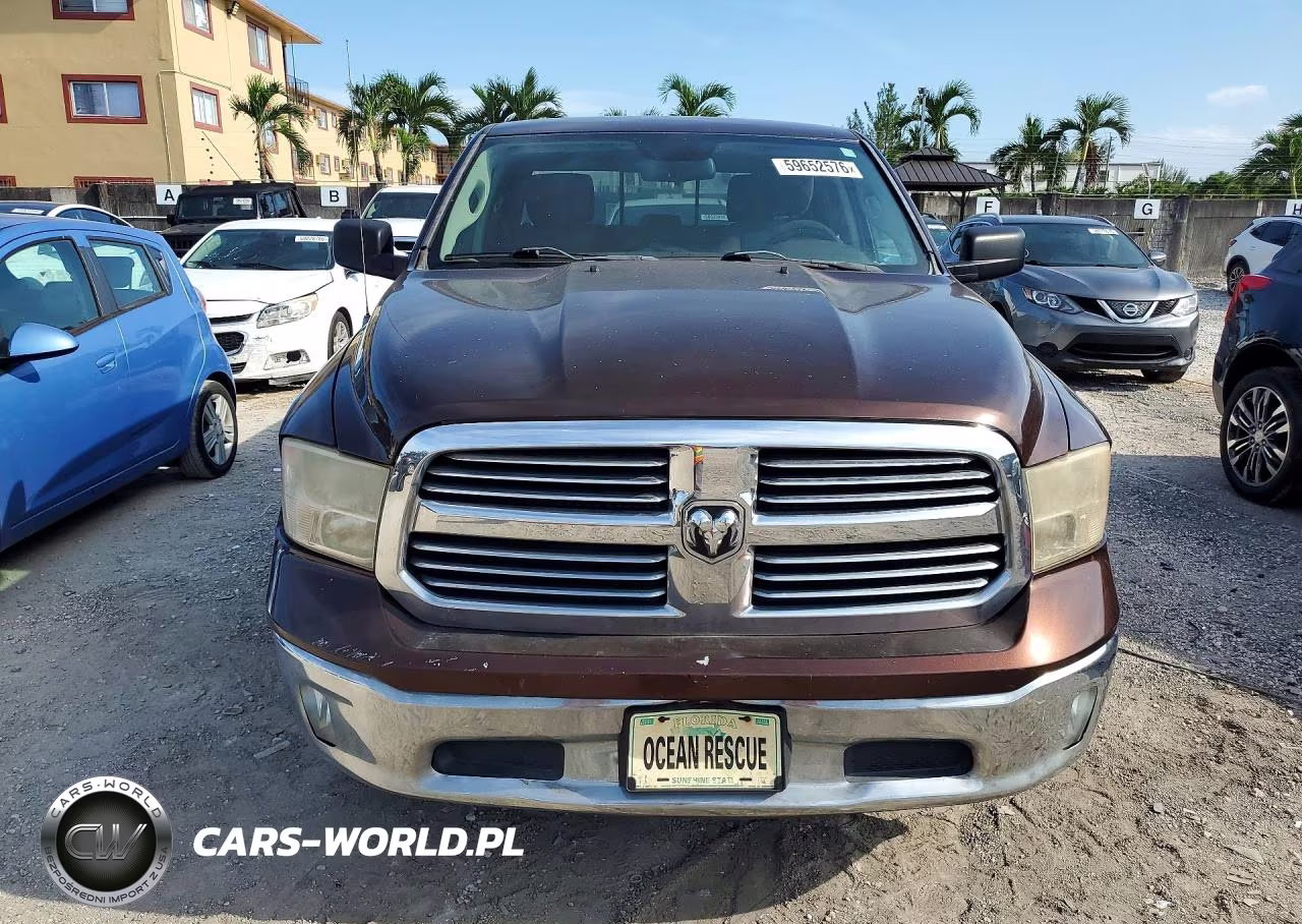 2013 Ram 1500 Slt VIN:1C6RR6LG7DS664094 - 5