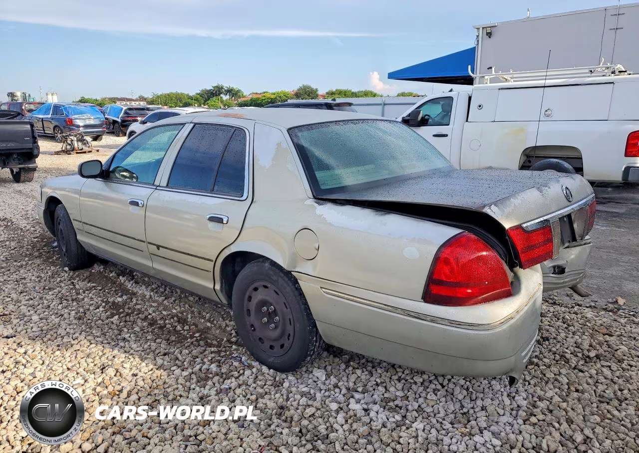 2005 Mercury Grand Marquis Gs VIN:2MEFM74W45X639611 - 2
