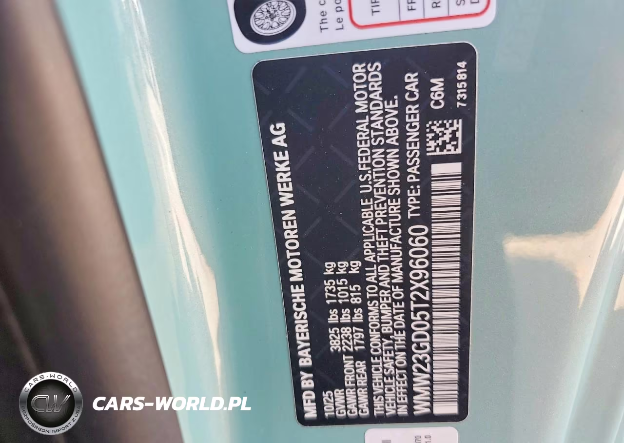 2026 Mini Cooper S VIN:WMW23GD05T2X96060 - 13