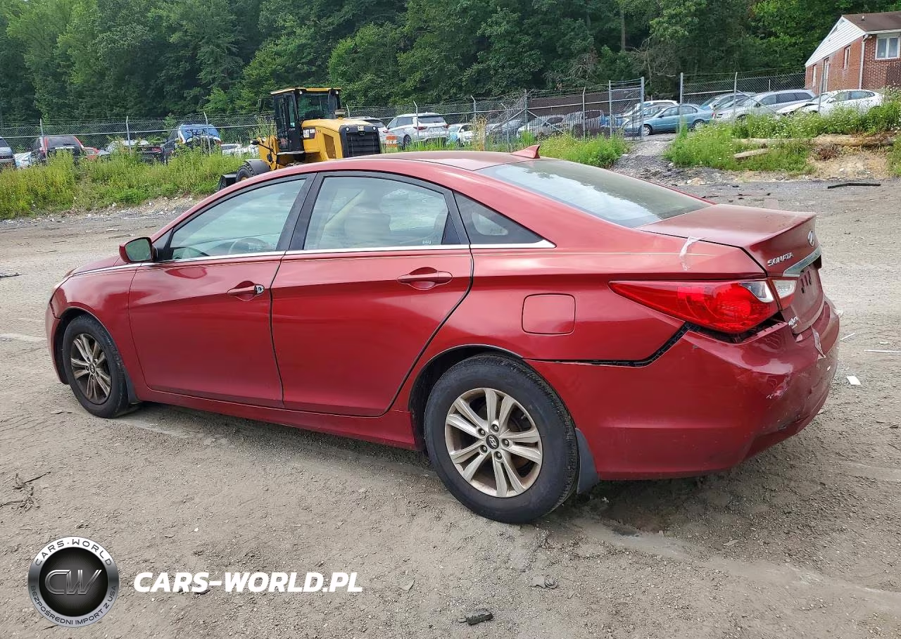 2012 Hyundai Sonata Gls VIN:5NPEB4AC1CH428117 - 2