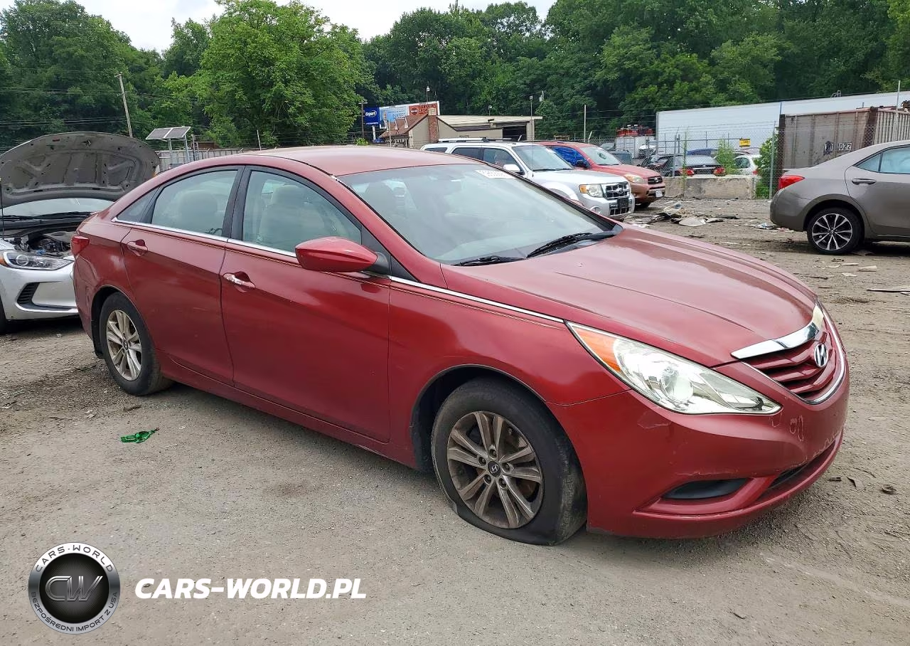 2012 Hyundai Sonata Gls VIN:5NPEB4AC1CH428117 - 4