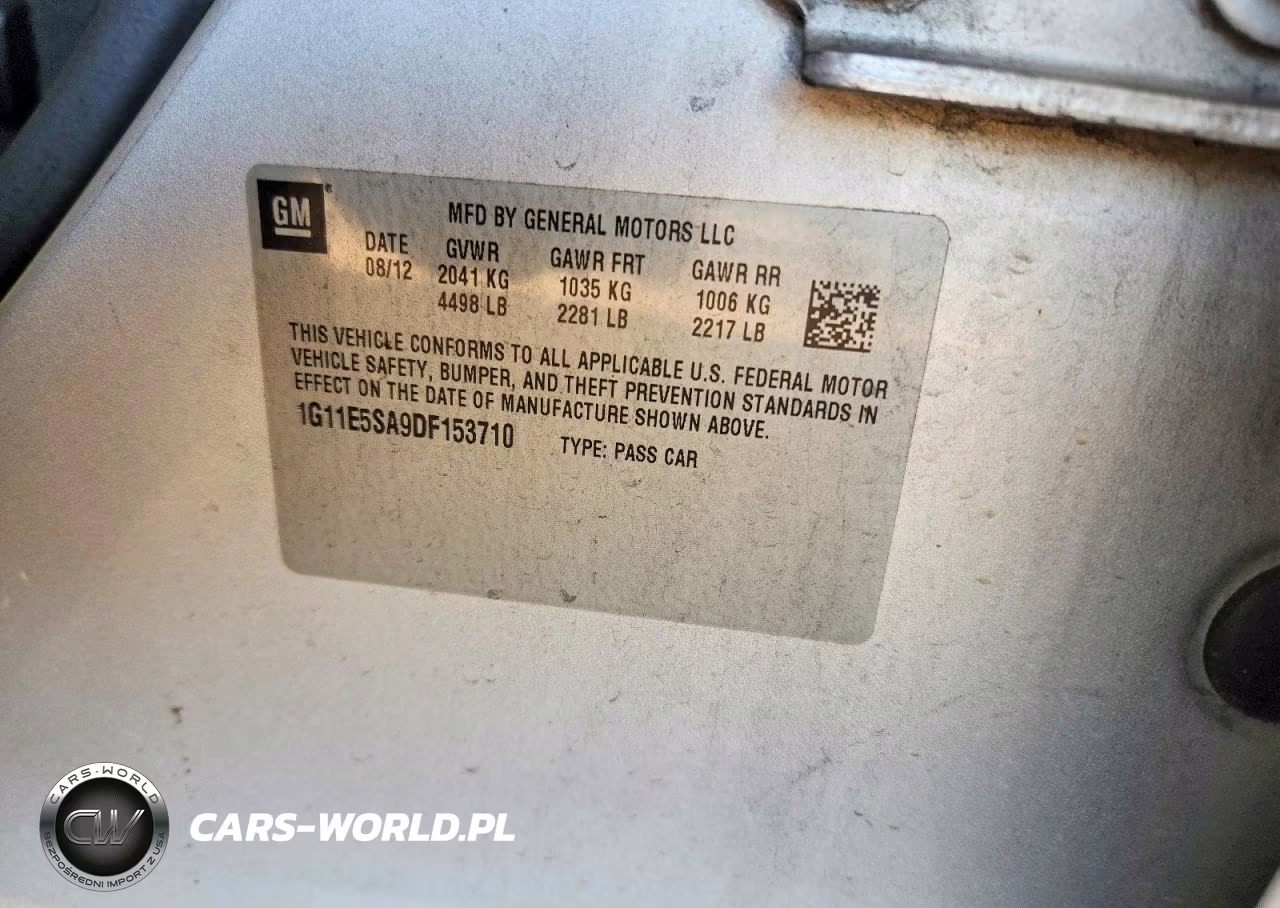 2013 Chevrolet Malibu 2Lt VIN:1G11E5SA9DF153710 - 13