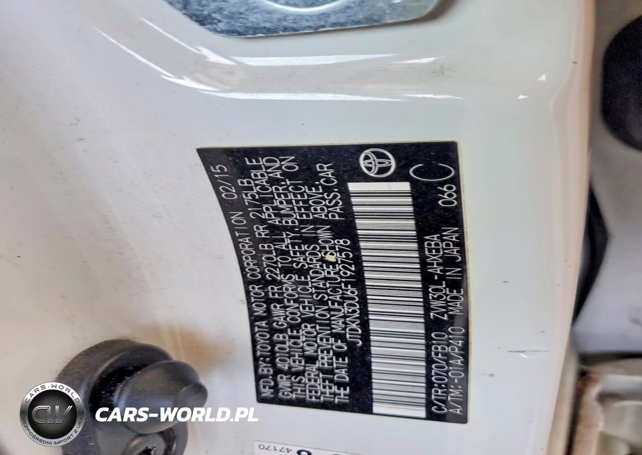 2015 Toyota Prius Three VIN:JTDKN3DU6F1927578 - 12