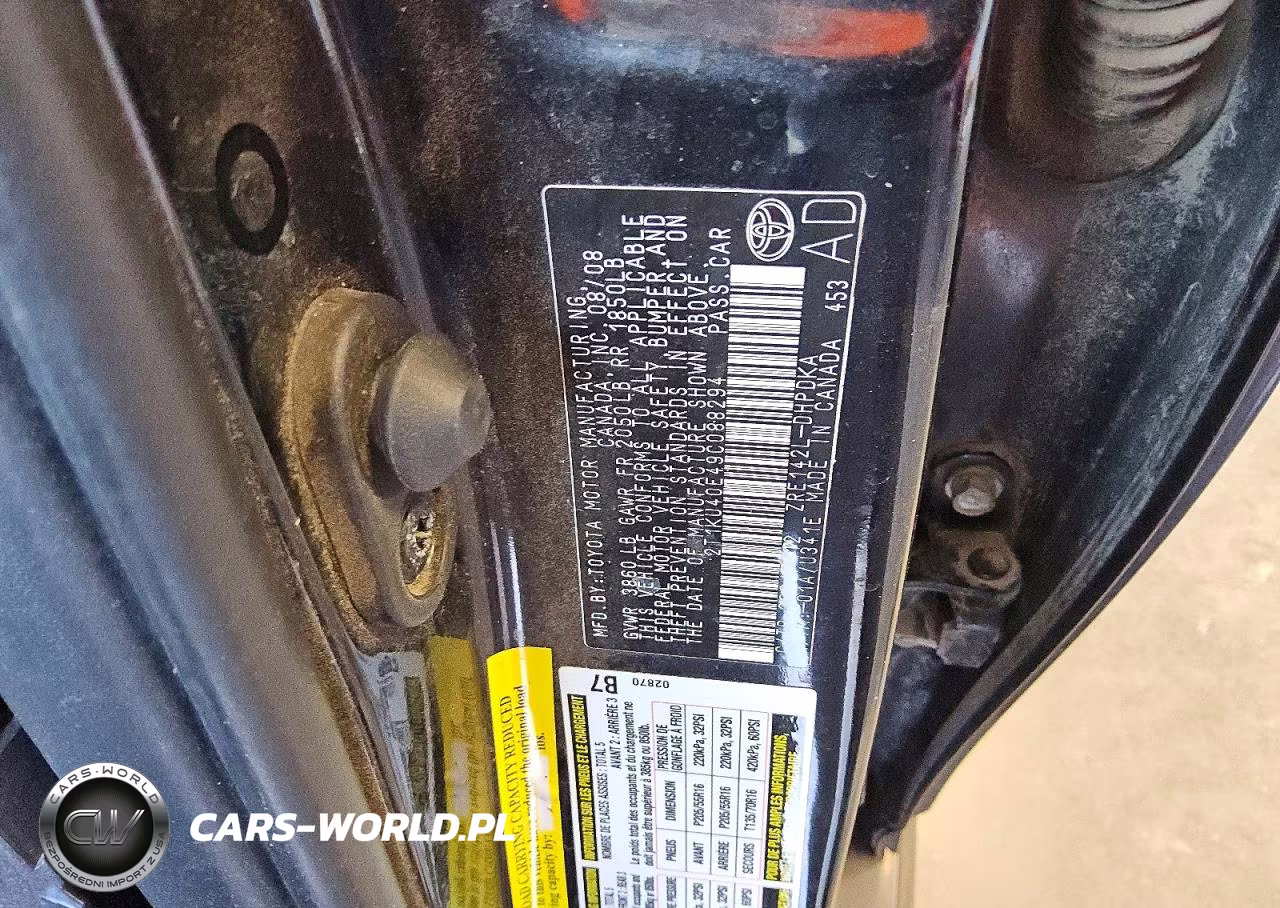 2009 Toyota Matrix Base VIN:2T1KU40E49C088294 - 12